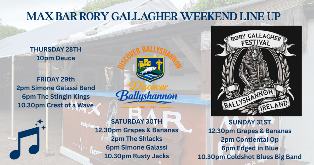 🍻🎸 LIVE IN THE BARS – FULL FESTIVAL WEEKEND GIG GUIDE! 🎸🍻