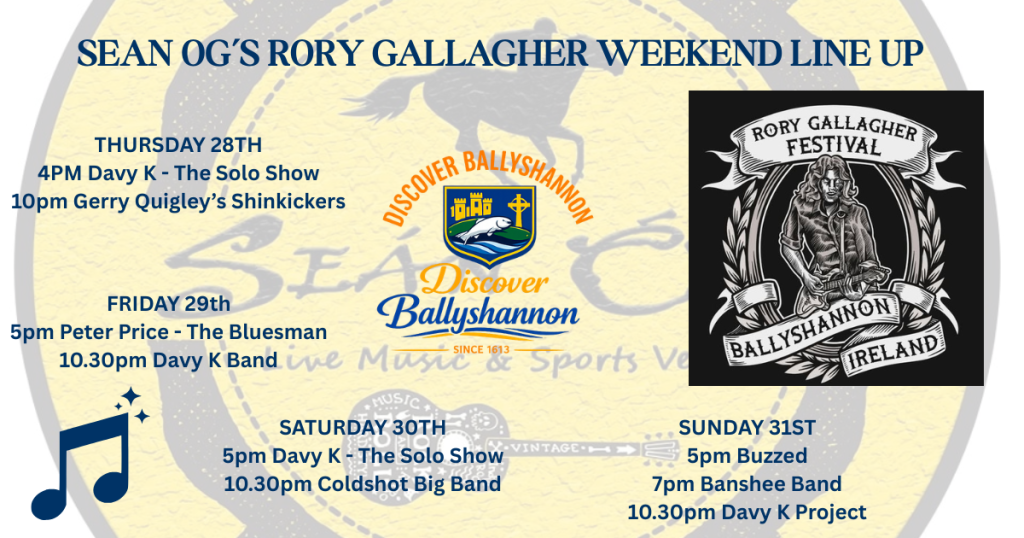 🍻🎸 LIVE IN THE BARS – FULL FESTIVAL WEEKEND GIG GUIDE! 🎸🍻